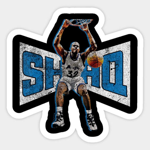 SHAQ Sticker by KC Designs